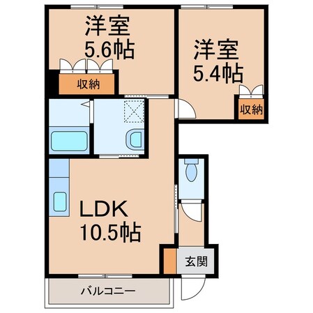 コンチェルトの物件間取画像